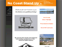 Tablet Screenshot of nocoaststandup.com
